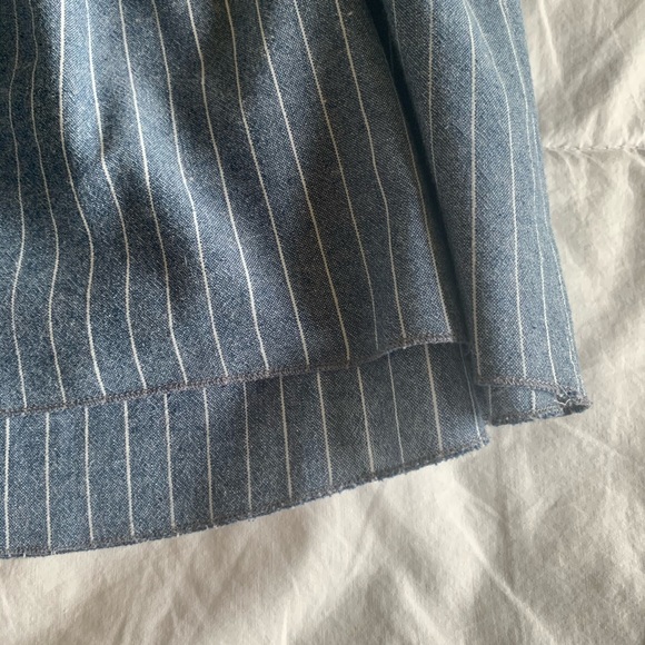 🛍Denim Off-Shoulder Top - Picture 4 of 5